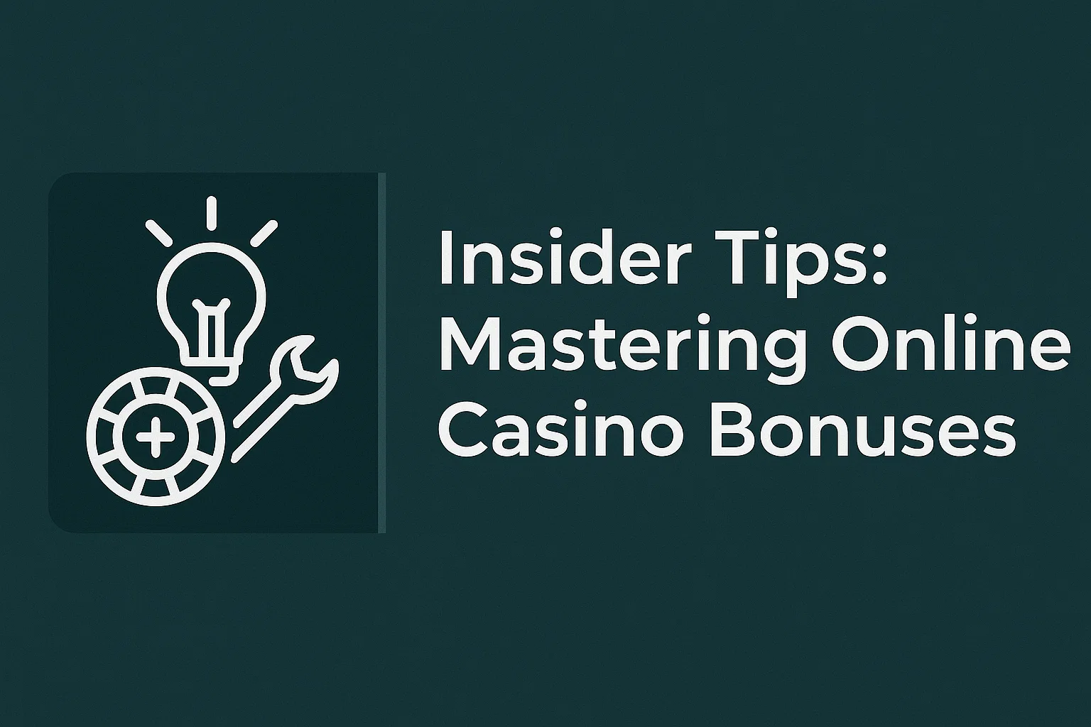 Insider Tips: Mastering Online Casino Bonuses